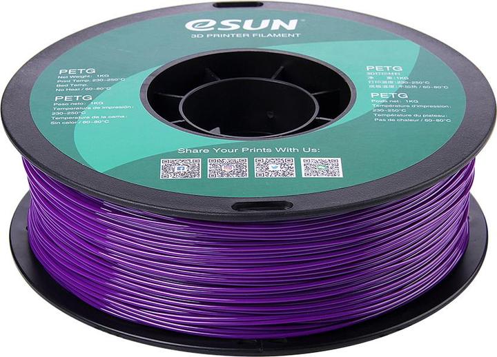 Produktbild eSUN PETG Filament (PETG, 1.75 mm, 1000 g, Violett)