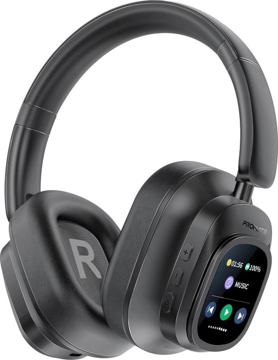 Actual product image ProMate VuTune ANC headphones with controller (ANC, 50 h, Wireless, Cable)