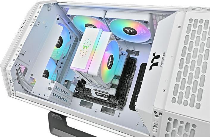 Actual product image Thermaltake Tt ASTRIA 200 ARGB White Air cooler (160 mm)