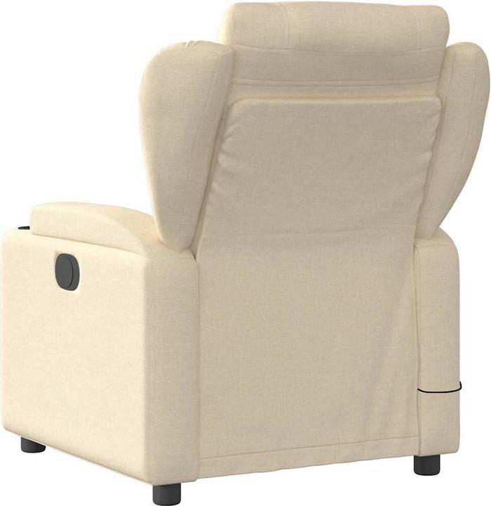 Produktbild VidaXL Massagesessel Creme Stoff,Farbe: Creme,Material: Stoff (100
