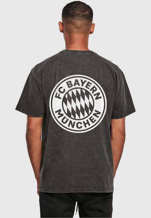 Actual product image FC Bayern München Acid Washed Heavy Oversize Tee - 115553 (XS)