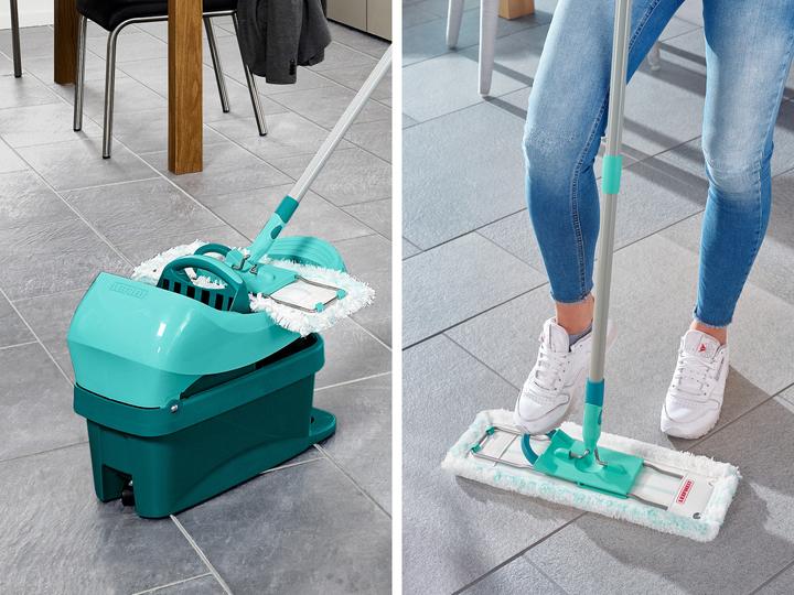 Produktbild Leifheit Set Wischtuchpresse Profi XL mit Rollen und Bodenwischer (1 Stk.)
