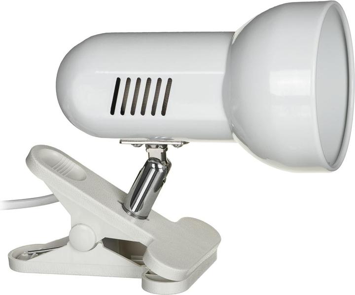 Actual product image Activejet Clip-on Desk Lamp white metal E27 thread (E27)