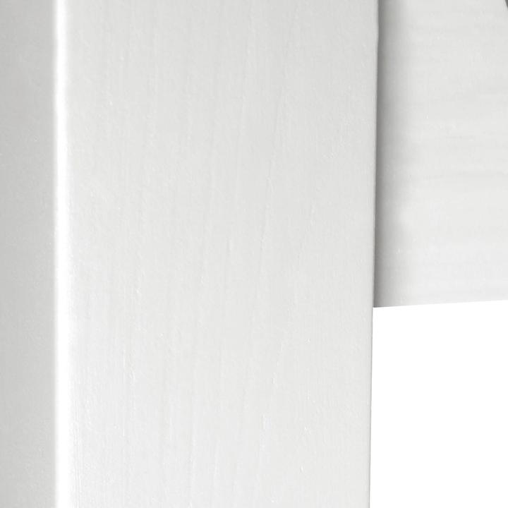 Immagine prodotto Jamb Letto pallet Letto in legno 140x200cm in legno massiccio bianco (140 x 200 cm)