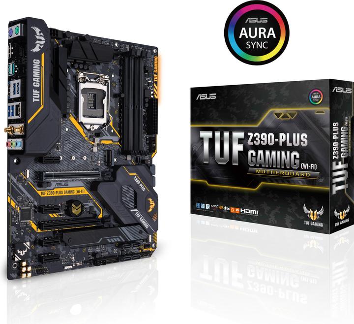 Immagine prodotto ASUS TUF Z390-Plus Gaming (LGA 1151, Intel Z390, ATX)