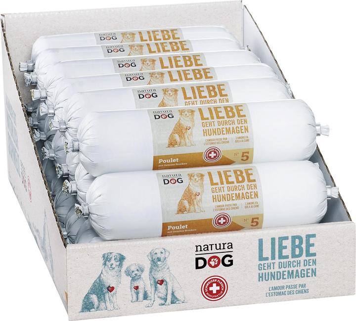 Produktbild NaturaDog Poulet mit Gemüse (Senior, Adult, Junior, 1 Stk., 400 g)