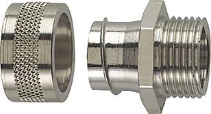 Produktbild HellermannTyton Anschlussarmatur Nennweite=32 M32 CuZn+Ni (3.68 cm)