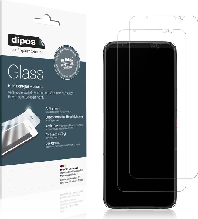 Image du produit Dipos Film de Protection d’écran Anti-Shock (2 pièce(s), Asus ROG Phone 7)