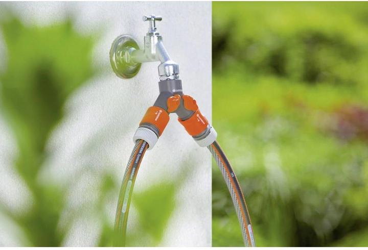 Produktbild Gardena Zwei-Wege-Ventil (Hahnanschluss, Multikupplung, 13 mm)