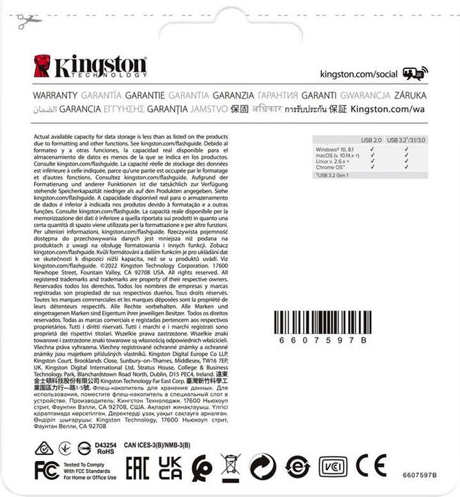 Produktbild Kingston DataTraveler Exodia 2-Pack (64 GB, USB-A)
