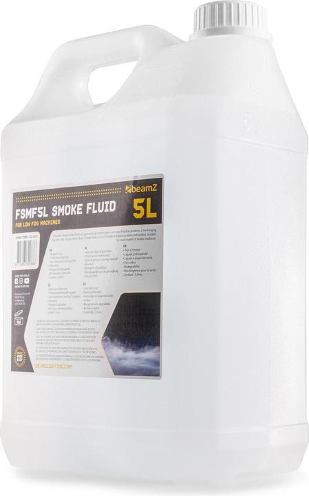 Image du produit BeamZ Fluide de brouillard FSMF5L Low Fog (Liquide de brouillard)