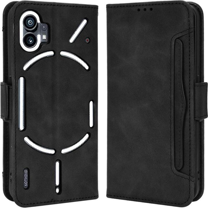 Actual product image Cover-Discount Nothing Phone (1) - Case with many card slots black (Nothing Phone (1))