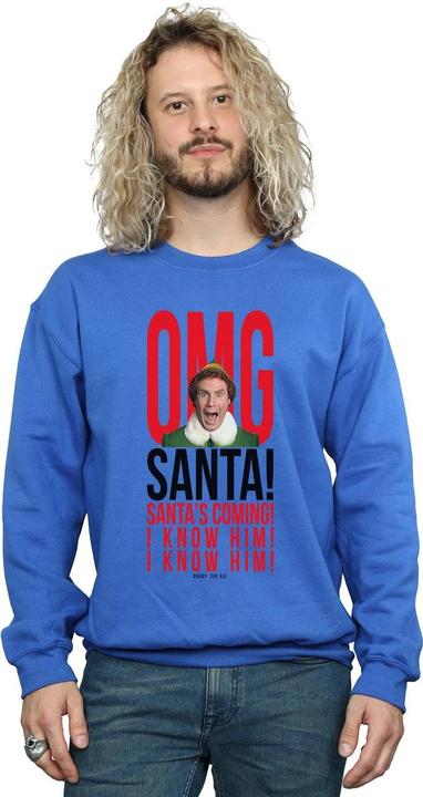 Image du produit Elf - Sweat OMG SANTA KNOW HIM - Homme (XL)
