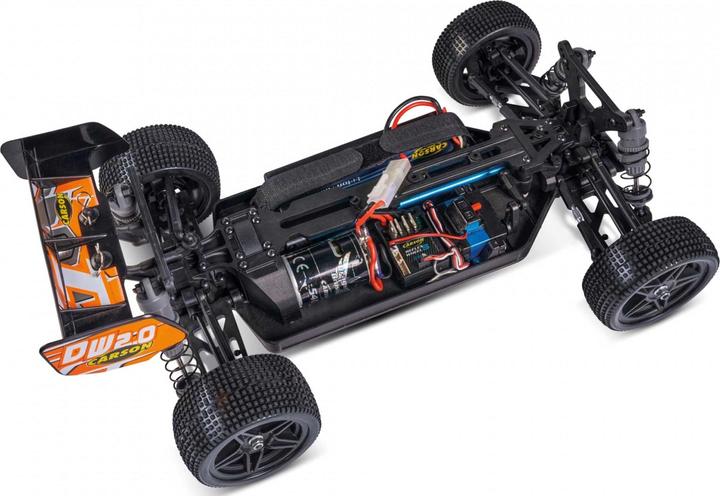 Actual product image Carson X10 Dirt Warrior Sport 2 Electric Brushed Buggy 4WD 1:10 100% RTR (RTR Ready-to-Run)