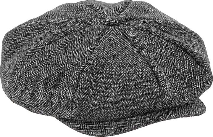 Actual product image Beechfield Unisex Adult Heritage Baker Boy Cap (L, XL)