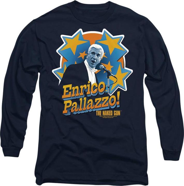 Actual product image The Naked Gun Unisex Adult It's Enrico Pallazzo T-Shirt (XL)