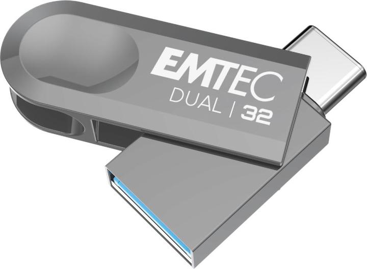 Image du produit Emtec USB3.2 Type-C Dual D280 32GB (32 Go, USB 3.2)