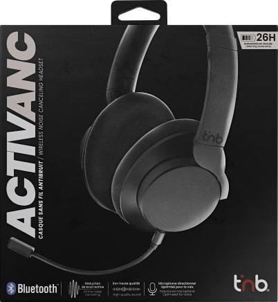Image du produit T'nB TNB Bluetooth headset microphone (ANC, 26 h, Filaire, Sans fil)