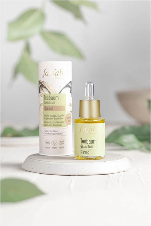 Image du produit Farfalla Klärendes Gesichtsöl Teebaum (15 ml, Huile visage)