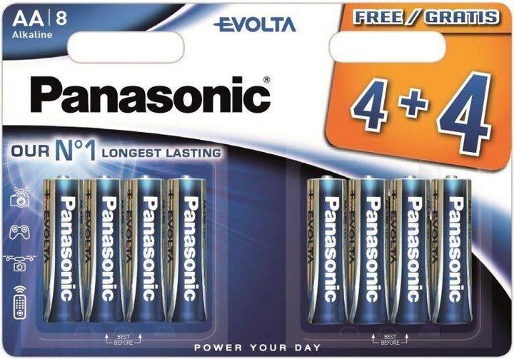 Actual product image Panasonic Evolta AA (8 pcs., AA)
