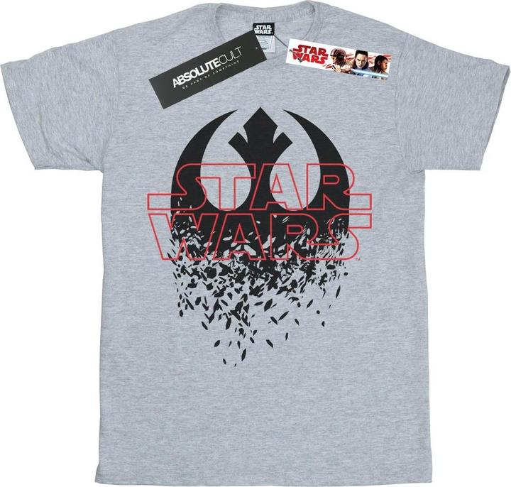 Star Wars The Last Jedi Shattered Emblem TShirt Jungen