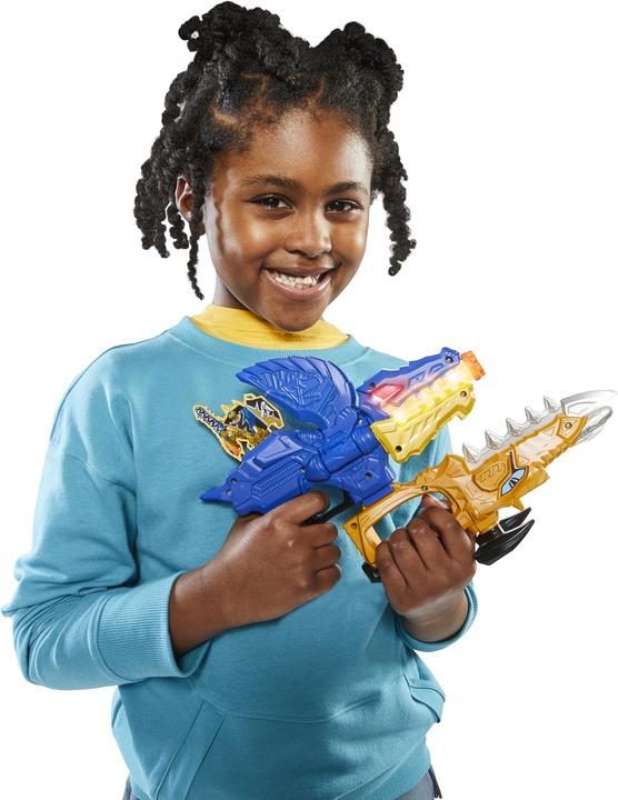 Actual product image Power Rangers Dino Fury Gold Fury Blade