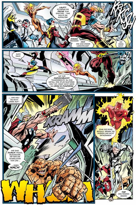 Actual product image Panini Thunderbolts Anthologie (German, Kelly, Collin/Borges, Markua, Geraldo/Bagley, 2025)
