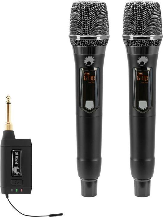 Actual product image Omnitronic Set FAS TWO + 2x Dyn. wireless microphone 660-690MHz