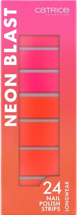 Actual product image Catrice Neon Blast Nail Polish Strips (020 Neon Thunder, Colour paint)