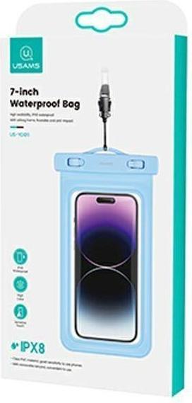 Actual product image Usams Waterproof smartphone protective cover (Universal)