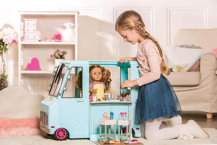 Actual product image Our Generation Ice cream cart