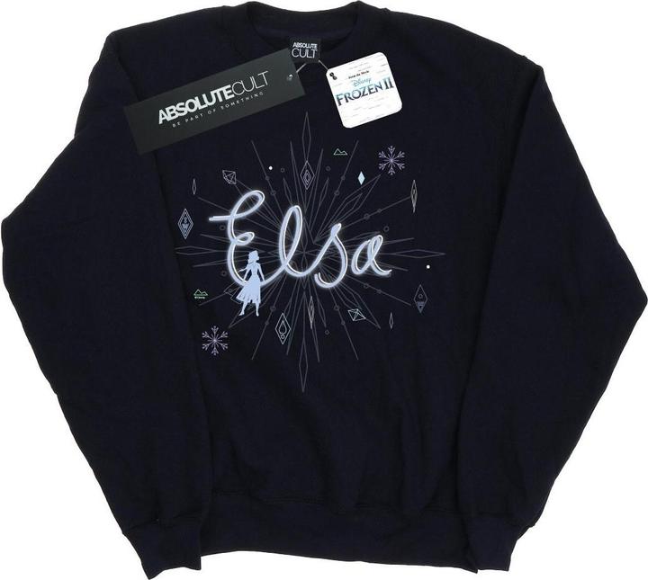 Produktbild Disney Frozen 2 Elsa Snowflake Sweatshirt Mädchen (140, 146)