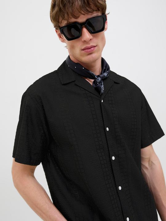 Produktbild Jack & Jones Jorsummer Luke Anglaise Resort Shirt Ss (L)