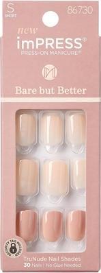 Produktbild KISS Self-adhesive nails imPRESS BBB Nail Simple Pleasure 30 pcs (L)
