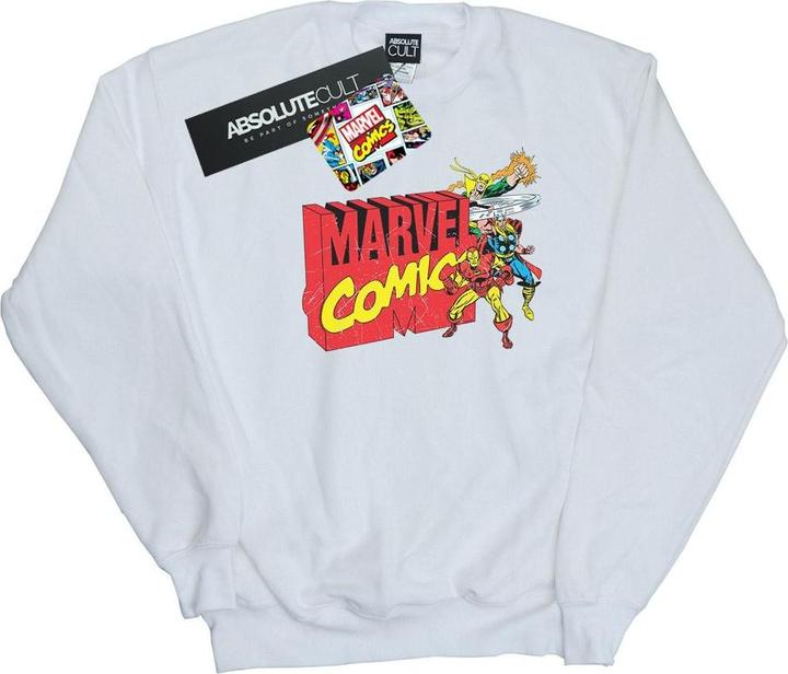 Actual product image Womens/Ladies Vintage Logo Blast Sweatshirt (L)