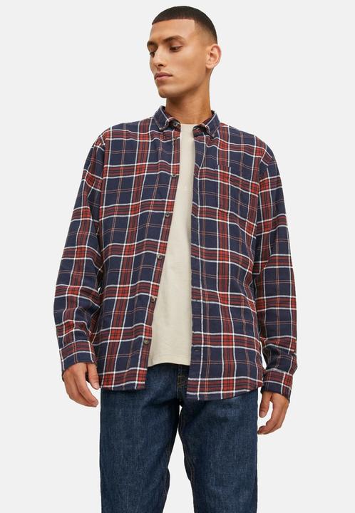 Actual product image Jack & Jones Plaid button-down shirt (M)