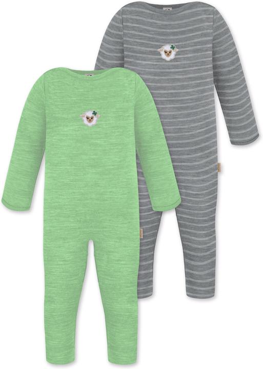 Immagine prodotto Normani Pagliaccetto da 2 pezzi per bambino in merino "Tangoio" - 9595 (74)