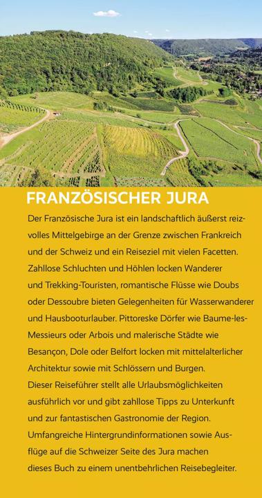 Produktbild Reiseführer Französischer Jura (Deutsch, Sabine Herre, 2022)