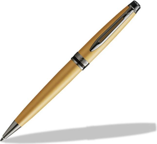 Actual product image Waterman Ballpoint pen Expert Metallic SE M (Yellow, Grey, 1 x)