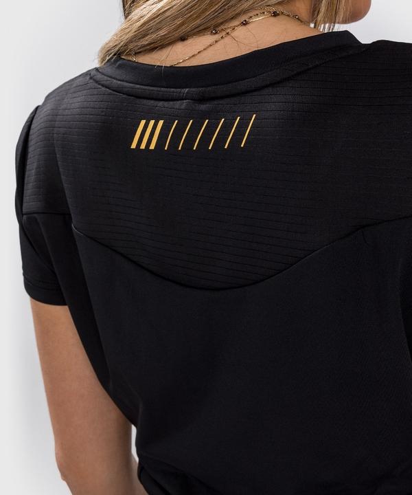 Actual product image Venum Tempest 2.0 Women Dry tech T-shirt Black/Gold - XS (XS)