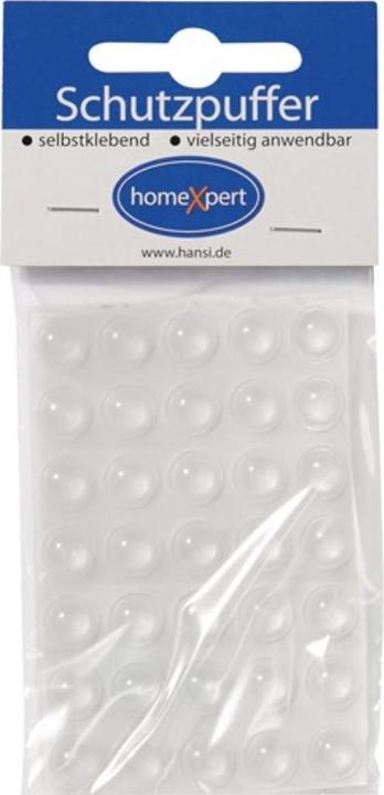 Hansi-Siebert Protective buffer Clear 10 mm plastic transparent lens self-adhesive (Stop dampers, 35 Piece)