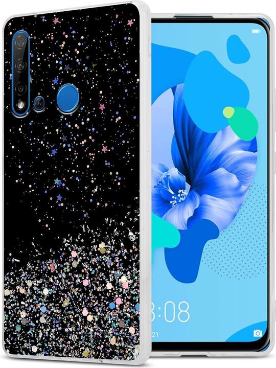 Produktbild Cadorabo TPU Cover funkelnder Glitter (Huawei Nova 5i, Huawei P20 Lite (2019))