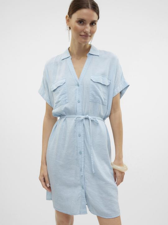 Actual product image Vero Moda VMLINN Kurzes Kleid Hemdblusenkleid (S)
