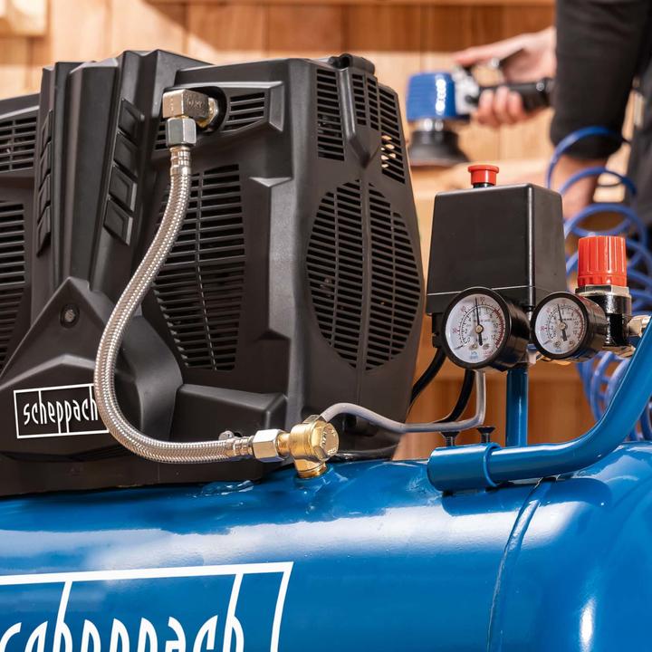 Produktbild Scheppach HC51Si Kompressor 230V 50Hz - 50L (8 Bar, 50 l)