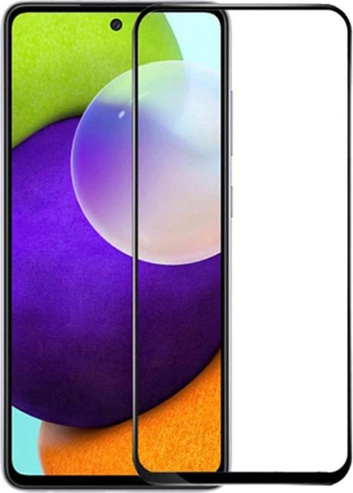 Produktbild PhoneLook 3D Tempered Glass Full Screen Display Schutzglas mit schwarzem Rahmen (1 Stück, Samsung Galaxy A52)