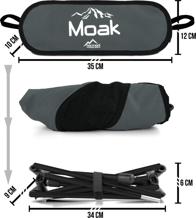 Image du produit Normani Ultraleichter Campingstuhl „Moak“ - 8511