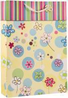 Image du produit IKO Sac cadeau XXL motif toute l'année avec fleurs (Pochette cadeau)
