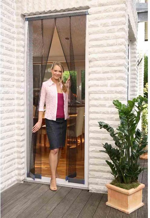 Immagine prodotto tesa Zanzariera STANDARD a doghe, tenda con chiusura a velcro, senza forare (95 x 220 cm)
