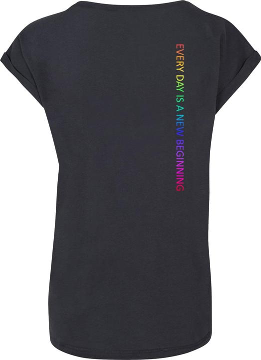 Produktbild Merchcode Ladies Hope Rainbow Extended Shoulder Tee - 116599 (4XL)