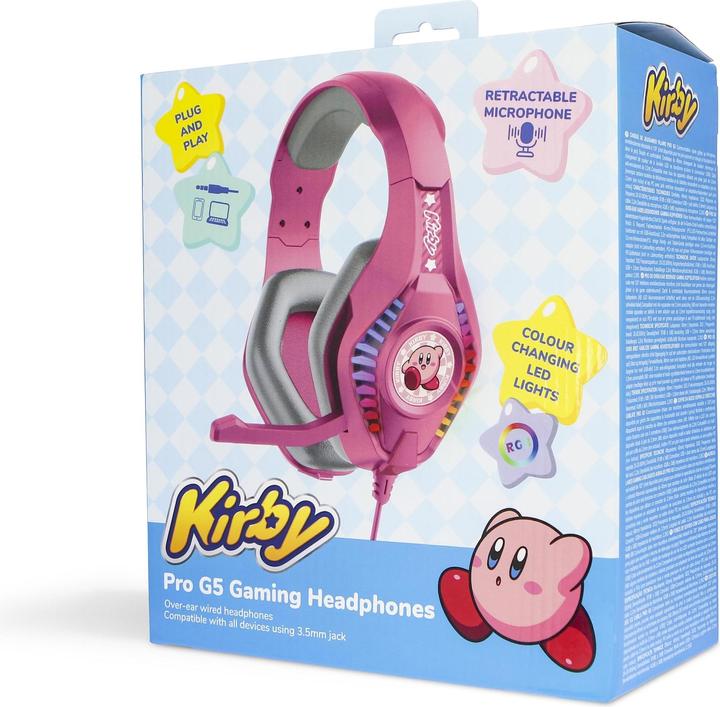Image du produit OTL Casque de jeu PRO G5 - Kirby (KB1002) (Filaire)